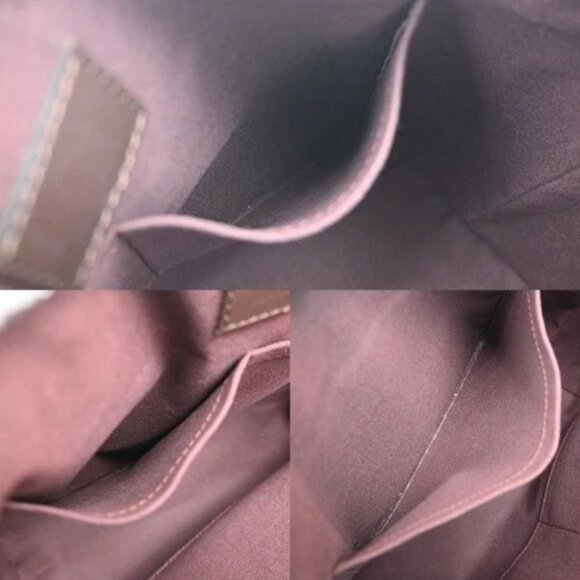 LOUIS VUITTON LV Iena PM Shoulder Bag Damier Ebene Leather Brown N41012 23EG094 - Picture 13 of 16